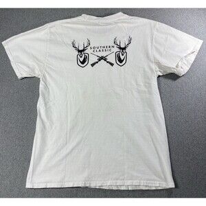 Vintage Port And Company Mens T-shirt Size M SOUTHERN CLASSIC print With Pocket